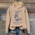 thumbnail image 2 of IWRICH If I Ever Get Rabies You're High on My Bitin' List Hoodies Funny Sweatshirt Biting List Shirt Unisex Tops Khaki XL, 2 of 3
