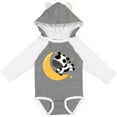 thumbnail image 3 of Inktastic Cow over the Moon Rhyme Boys or Girls Long Sleeve Baby Bodysuit, 3 of 5