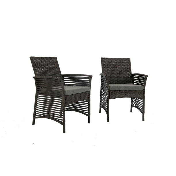 Baner Garden H103ch 2 Pieces Outdoor Backyard Pool Patio Steel Frame Sofa Set Rattan Wicker Furniture Arm Chairs With Cushions Chocolate Com Sofa Set Rattan Wicker Furniture, Baner Garden Outdoor Furniture