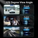 thumbnail image 2 of Cámara de Tablero de 3 Canales para Automóvil, Cámara de Automóvil HD 1080P Delantera Trasera, Visión , Gran Angular de 170 °, Grabación en Bucle, 2 of 5