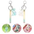 thumbnail image 3 of 2Pcs Dinosaur Keychain Acrylic Dinosaur Key Ring Decorative Bag Pendant Key Chain, 3 of 8