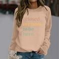 thumbnail image 2 of Women's Winter Fashion Sweatshirt - Stylish Festive Christmas Print Round Neck Top for Women - Casual Wear - Comfortable and Versatile Design - Holiday Option, 2 of 4