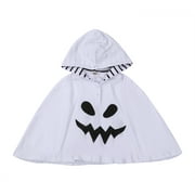 Felcia 0-3Y Baby White Ghost Cloak Hooded Cape  Halloween Cosplay Costume