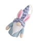 thumbnail image 1 of Naiovety Decoraciones de Pascua Festival Adorno Diseño de escena Colgantes Orejas de conejo Muñecas Colgante Adorno Colgante de muñeco de gnomo de Kits de decoración para fiestas Azul Naiovety HA061964-01B, 1 of 6