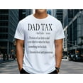 thumbnail image 6 of Dad Tax Definition T-Shirt – Funny Fatherhood Graphic Tee for Men, Portion of Kids’ Food Joke Shirt, Dad Gift for Father’s Day, Casual Dad Joke T-Shirt, Food Humor Tee, 6 of 7