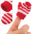 thumbnail image 4 of GOOHOCHY 10 miniguantes para tejer, material de bricolaje, decoración para fiestas navideñas., 4 of 8