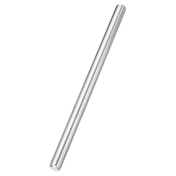 Uxcell Fully Threaded Rod, M14 x 1.25mm Pitch 304 Stainless Steel Right Hand Fine Threads Studs, 250mm/10 Inch Threaded Screw Rods Fasteners for Anchors Bolts Hangers Clamps U Bolts