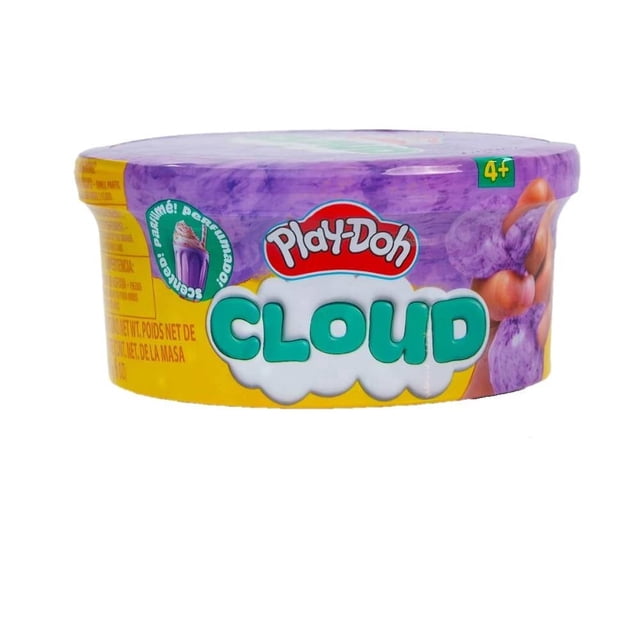 Slime brillante Hasbro Play-Doh Cloud con aroma a galleta morado