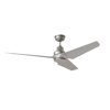 Monte Carlo Ruhimann 52 Led Ruhimann 52" 3 Blade Smart Led Ceiling Fan - Silver