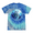Blue Jerry, variant on Wild Bobby, Cute Nocturnal Snow Owl Winter Animal Lover Tie-Dye T-Shirt
