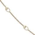thumbnail image 1 of Leslie's 14K Polished Anklet w/1in ext. (Weight: 2.18 Grams, Length: 10 Inches), 1 of 3