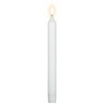 thumbnail image 6 of Northlight LED Flickering Flameless Taper Church-Top Christmas Candles - 9.75" - White - Set of 2, 6 of 10