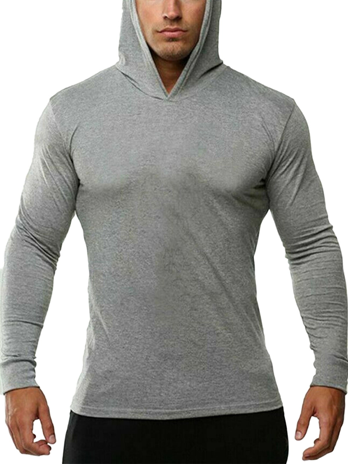 Basic Fit Hoodies Pullover Gym 