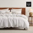 thumbnail image 2 of Cotton Waffle Weave Duvet Cover Set, 2 of 9