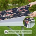 thumbnail image 6 of Square Tablecloth with Elastic Edges 36 * 36 Inch Waterproof Pioneer Table Cover Washable Indoor and Outdoor for Party Kitchen Dinner Banquet Patio Picnic, 6 of 6
