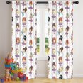 thumbnail image 5 of Blackout Kids Curtains,Ballet Dancer Princess Pattern Childrens Insulated Curtains Set Of 2,Bedroom Essentials,Toddler Room Decor 42"x84", 5 of 5