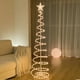 thumbnail image 2 of XWSHYW Aparatos Electrónicos Decoración de Interiores y Fiestas En La Casa Decoración de Escritorio Navideña Luces Led Árbol de Navidad Metal de Hierro con Bolas, 2 of 4