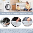 thumbnail image 5 of 131359602 Dryer Lint Filter Case Screen Replacement Parts Compatible with Frigi-daire, Ken-more Replaces With 131359601, AP6783745, WE18X10003, 131359600, WE18X0053, PS12585473, 5304516871, WE18X53, 5 of 6