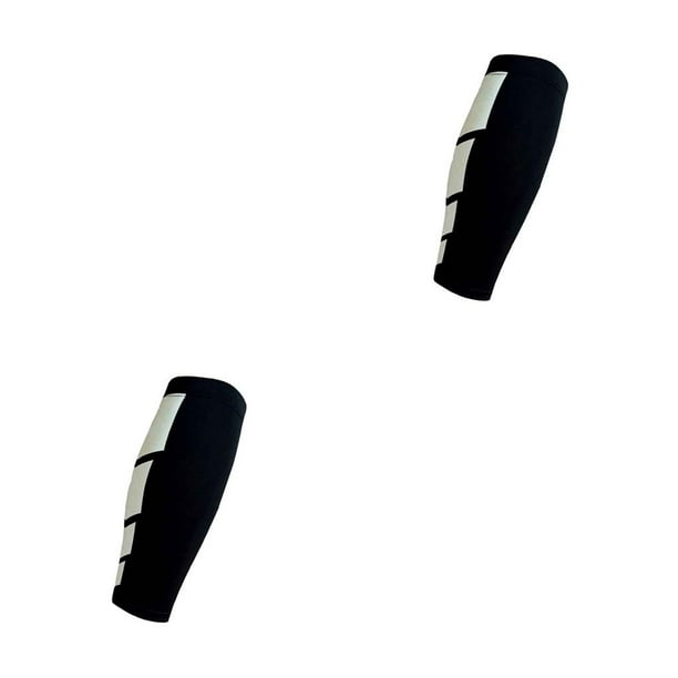 Sonducket 1 pieza de mangas de compresión elásticas para pantorrilla, calcetines largos de soporte para piernas para deportes, gimnasio, ciclismo Type8 NO8 Sonducket CBP077535