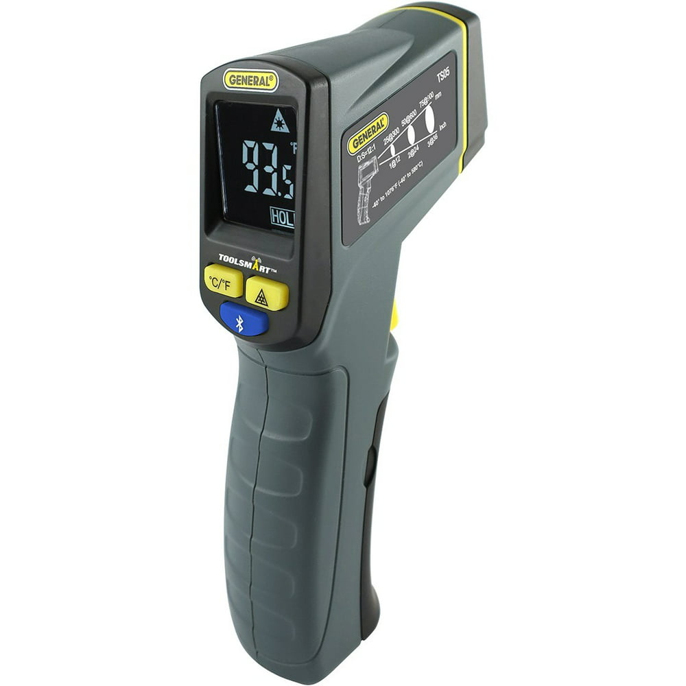 General ToolSmart BlueTooth Connected Infrared Thermometer - Walmart