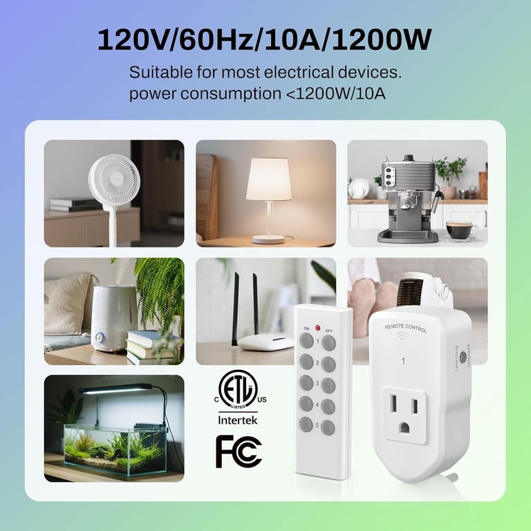 BN-LINK Wireless Remote Control Outlet Kit photo 5