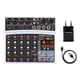 thumbnail image 1 of BMG-06D Mezclador de audio compatible con Bluetooth de 6 canales 16 DSP (enchufe blanco de la UE) WDOplteas Para estrenar, 1 of 8