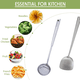 thumbnail image 4 of Juego de utensilios de cocina Wok de acero inoxidable - Herramientas de cocina Wok resistentes al calor, 4 of 5