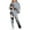 Gray, variant on IROINNID Tracksuit For Women 2 Pieces Set Discount Casual Print Long Sleeve Round Neck Sweatshirt Top   Pants Set Jogging Suit,Gray