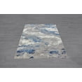 thumbnail image 1 of LaDole Rugs Prague Blue Abstract Area Rug - Amazing Premium Carpet for Living Room, Bedroom, Kitchen, Guest Room and Dining Floor - Blue,7x10, 7'10" X 10'2" (240cmx320cm), 1 of 3