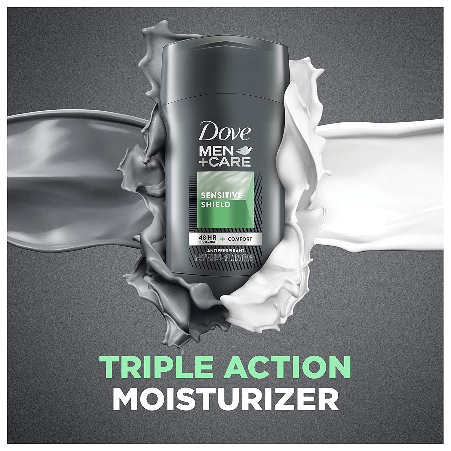Dove Men+Care Antiperspirant Deodorant, Sensitive Shield 2.7 oz (Pack of 6)