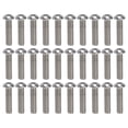 thumbnail image 3 of Tornillo De Botón Hexagonal 30Pcs Tornillo De Cabeza De Botón Hexagonal A2 Acero Inoxidable M10x1.5 Juego De Roscas Gruesas KitM10x40 Ccdes Ocean Broad Surfboard Fins, 3 of 8