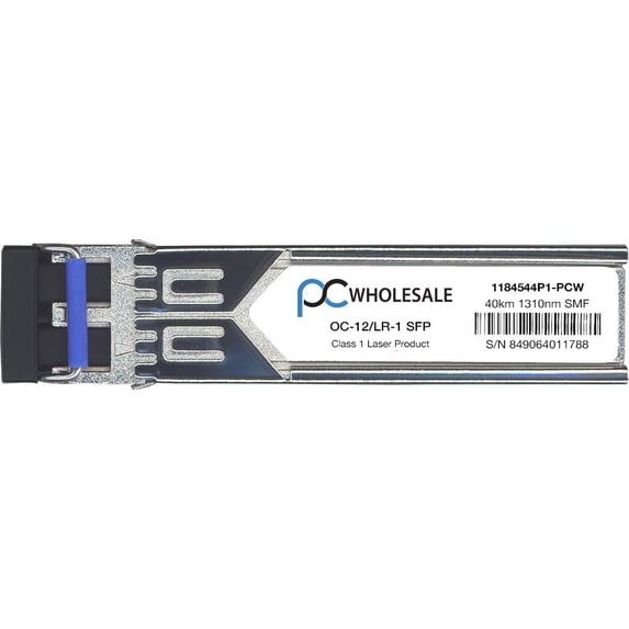 1184544P1 - Adtran Compatible OC-12/LR-1 40km SMF 1310nm SFP Transceiver