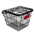 thumbnail image 2 of Lipstore Back Seat Cargo Carrier Rear Bike Basket for Mountain Bike for Cycling Bikes with Lid, 2 of 8