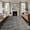 Grey, variant on 2'x6' Rug Runners for Hallways Kitchen, Orange Geometric Non Slip Entryway Beside Floor Carpet Runner, Ombre Modern Abstract Art Washable Laundry Room Bedroom Throw Rugs Mat for Family Pet