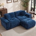 thumbnail image 3 of Daeorio 78" Modular Sectional Sofa,Chenille Upholstered L Shaped Cloud Couch Deep Seat with Pillows for Living Room Bedroom Apartment(Gray), 3 of 10