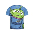 thumbnail image 2 of Disney Pixar Toy Story Buzz Lightyear Alien Toddler Boys 3 Pack T-Shirts Toddler to Big Kid, 2 of 5