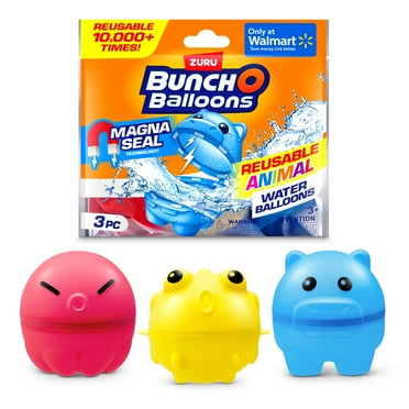 Bunch O Balloons Reusable Animal Water Balloons 3 Pack Mixed Unisex