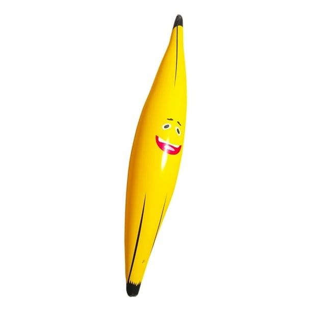 Piscina Inflable Flotación de de Verano Toy Portátil Novedse Forma de Plátano Float Row For Sports Beach Party Favors