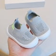 thumbnail image 5 of HUANBAI Baby Shoes Boys Girls Breathable Non Walking Sock Shoes First Walking Shoes With Soft Rubber Sole Infant Toddler Slipper Sneaker 2.5-3 Years, 5 of 7
