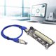 thumbnail image 4 of PCI-E una Tarjeta de ExpansióN PCI úNica ASM1083 Tarjeta de Captura de Soporte Tarjeta de Sonido Tarjeta de Impuestos Dorada Tarjeta Paralela, 4 of 5