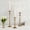 Gdzt02-3a, variant on Taper Candle Holders Set of 3 Heavy Cast Iron Antique Brass Candlestick Holder for Table Centerpiece  Decorative Candelabra for  Decor Fireplace Wedding Holiday Christmas Halloween