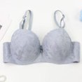 thumbnail image 3 of Xdegoge Bras for Women Plus Size Lace Patchwork Lightweight Bra Soft Cozy Push-Up Bralette Casual Everyday Wear for All-Day Softness & Feminine Elegant Style, 3 of 5
