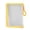 Yellow, variant on Yonrjhukm Large-Capacity Clear Zipper File Folder, A4 Document Storage Bag with Transparent Panel, Metal Zipper, Reinforced Handle, Ideal for Test Papers, Textbooks, and Office Supplies
