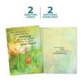 thumbnail image 5 of Tree-Free Greetings Sympathy Greeting Card 2 Pack, 100% Recycled Paper, 5 x 7, All That We Love (GT69277), 5 of 5