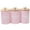 Pink, variant on Durable Kitchen Metal Spice Seasoning Canister Pink