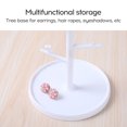 thumbnail image 4 of White Rotatable HD Makeup Mirror - Portable Tabletop Round Vanity Mirror for Students, Dorm Rooms & Home Use - Lightweight, Distortion-, Decorative Princess-Style Desktop with Premium Materials, 4 of 6
