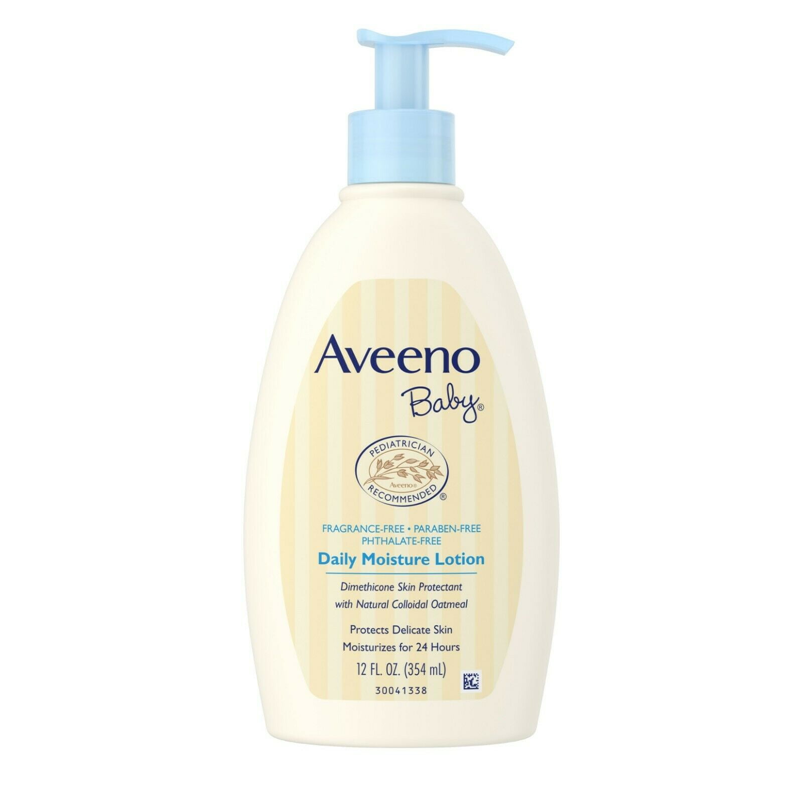 2 Pack - AVEENO Baby Daily Moisture Lotion Fragrance Free 12 oz