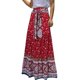 thumbnail image 1 of Gibobby faldas deportivas para mujer Falda estampada de tamaño Falda bohemia plisada suelta con oscilante grande informal(Rojo， M), 1 of 5