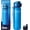 Blue, variant on Aquaphor City Bottle 500ml Pink Travel Water Bottle with Activated Carbon Filter, BPA-Free Tritan Material
