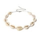 thumbnail image 1 of WORGEOUS Collar de gargantilla de concha para mujer, hecho a mano, moda de verano, collar con estilo de joyería (blanco), 1 of 9